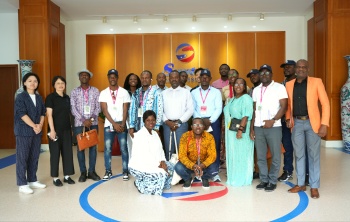 利比里亚政企研建班到访EVO厅 共探膜技术合作新机缘